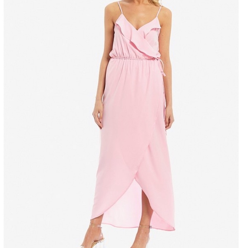 GB Gianni Bini Pink Ruffle Dress SMALL NWT